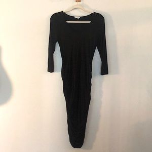 Ingrid & Isabel Side Ruched Maternity Dress